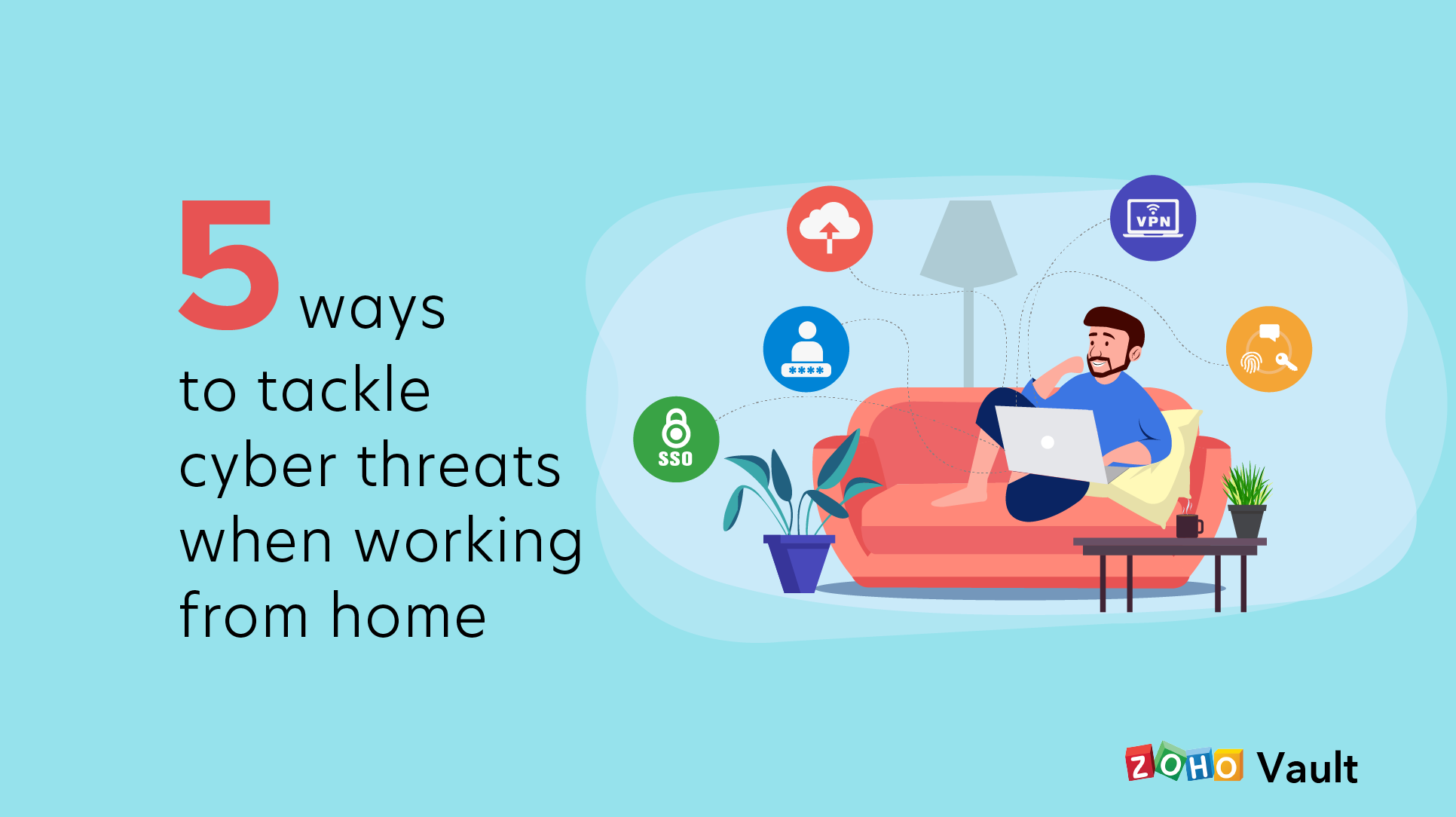 5 ways to tackle cyber threats when working from home