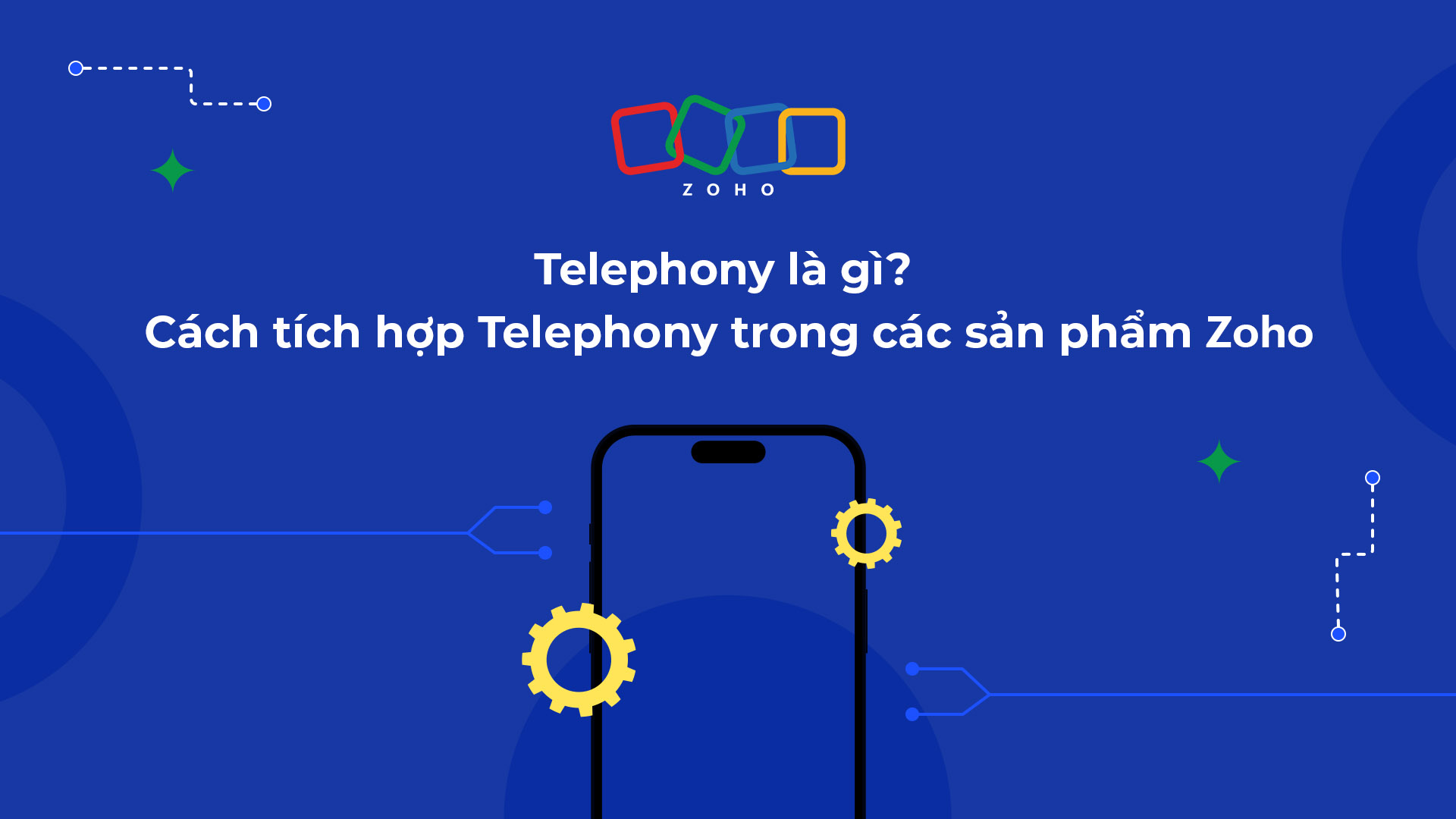 Telephony là gì? Cách tích hợp Telephony trong các sản phẩm Zoho