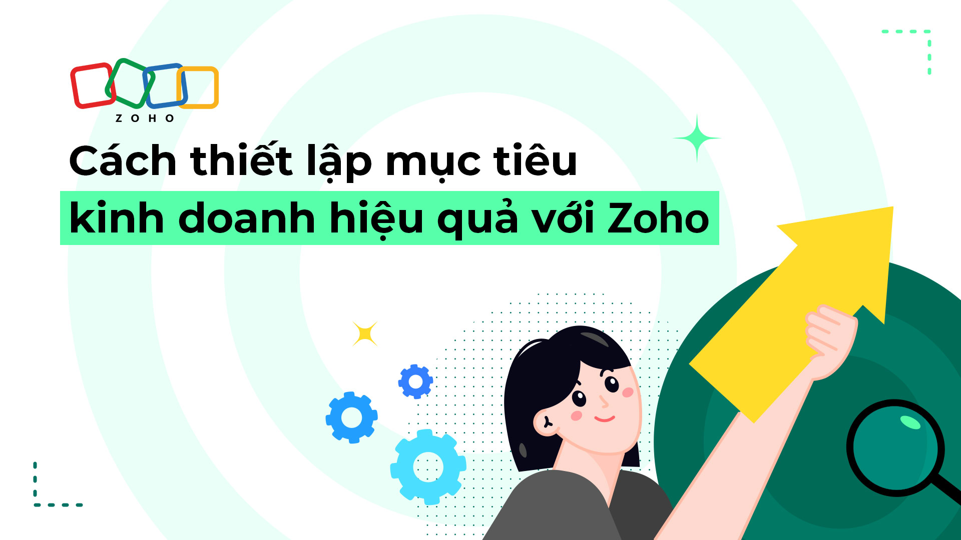 Thiết lập mục tiêu kinh doanh với Zoho