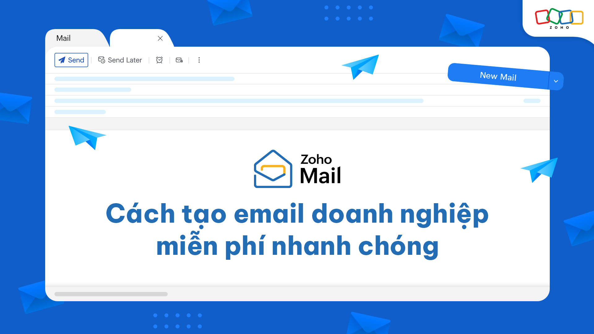 Cách tạo email doanh nghiệp miễn phí nhanh chóng