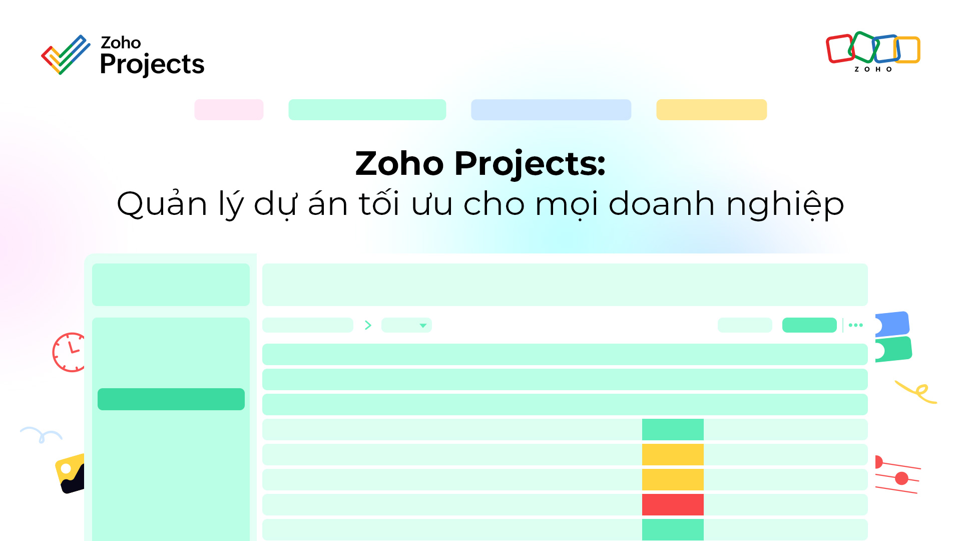 Zoho Projects: Quản lý dự án tối ưu cho mọi doanh nghiệp 