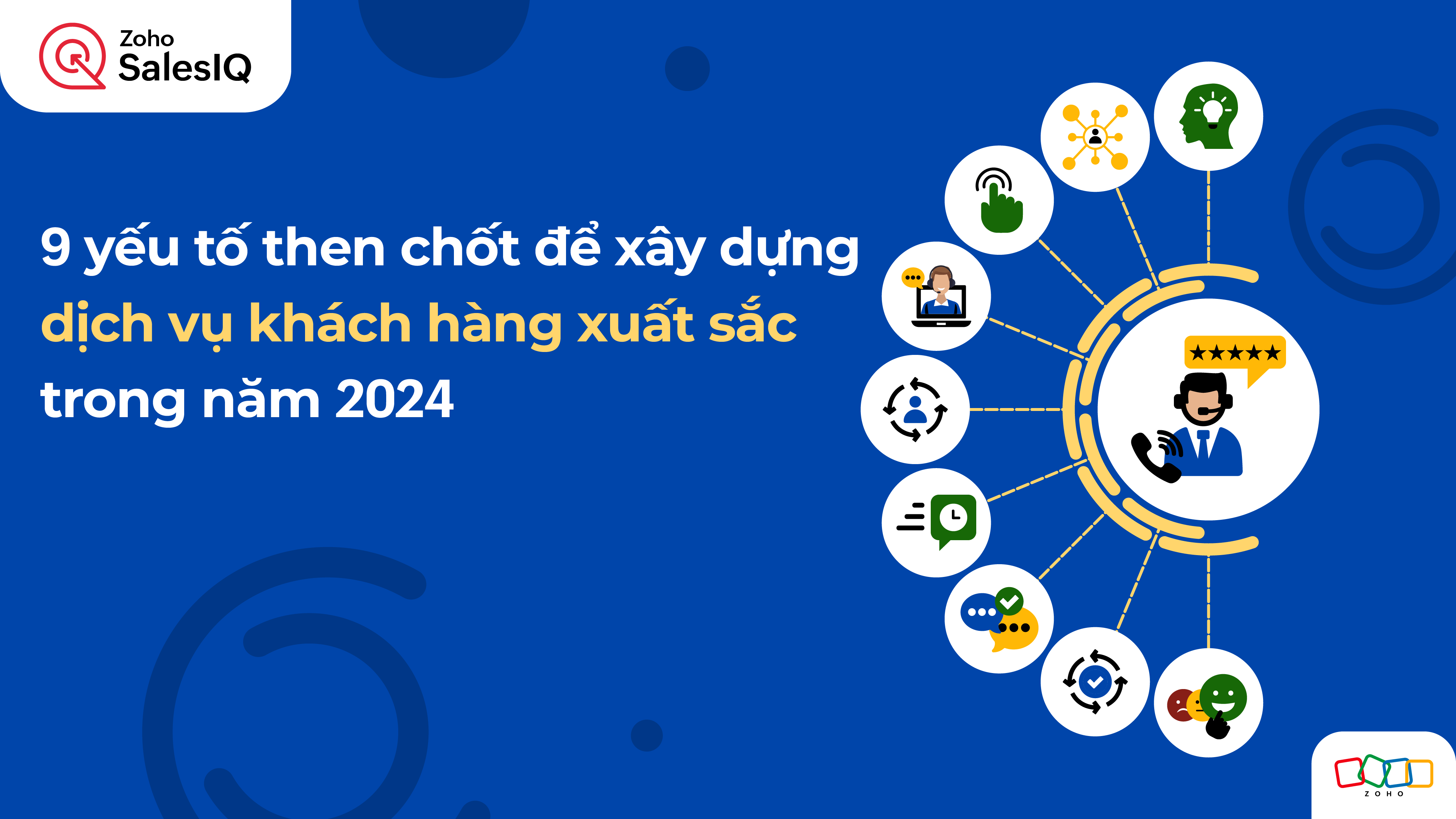 9 yếu tố then chốt của dịch vụ khách hàng xuất sắc 2024