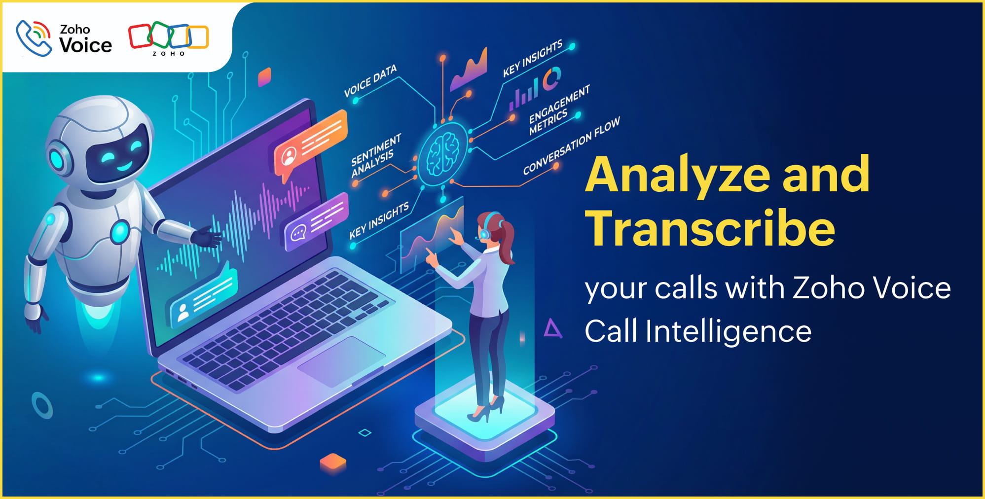 Decode your recorded calls with Zoho Voice AI Call Intelligence