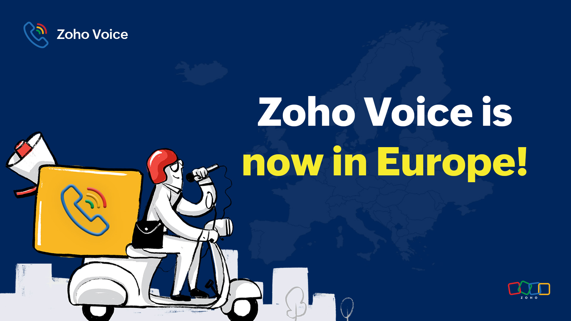 Marking a Milestone: Zoho Voice is now in the Europe! 