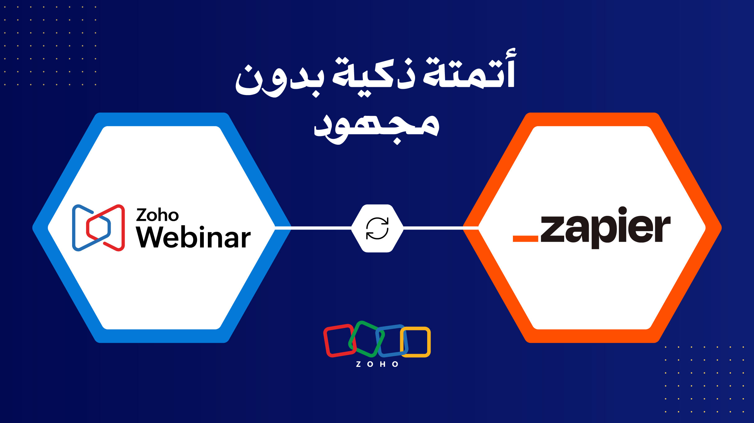 ودّع المهام اليدوية في الندوات عبر الإنترنت: حلول أتمتة ذكية مع تكامل Zoho Webinar + Zapier