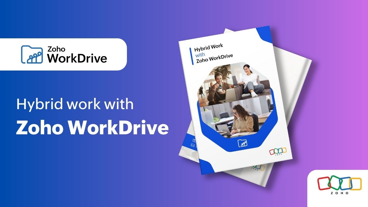 Ebook: Hybrid work with Zoho WorkDrive