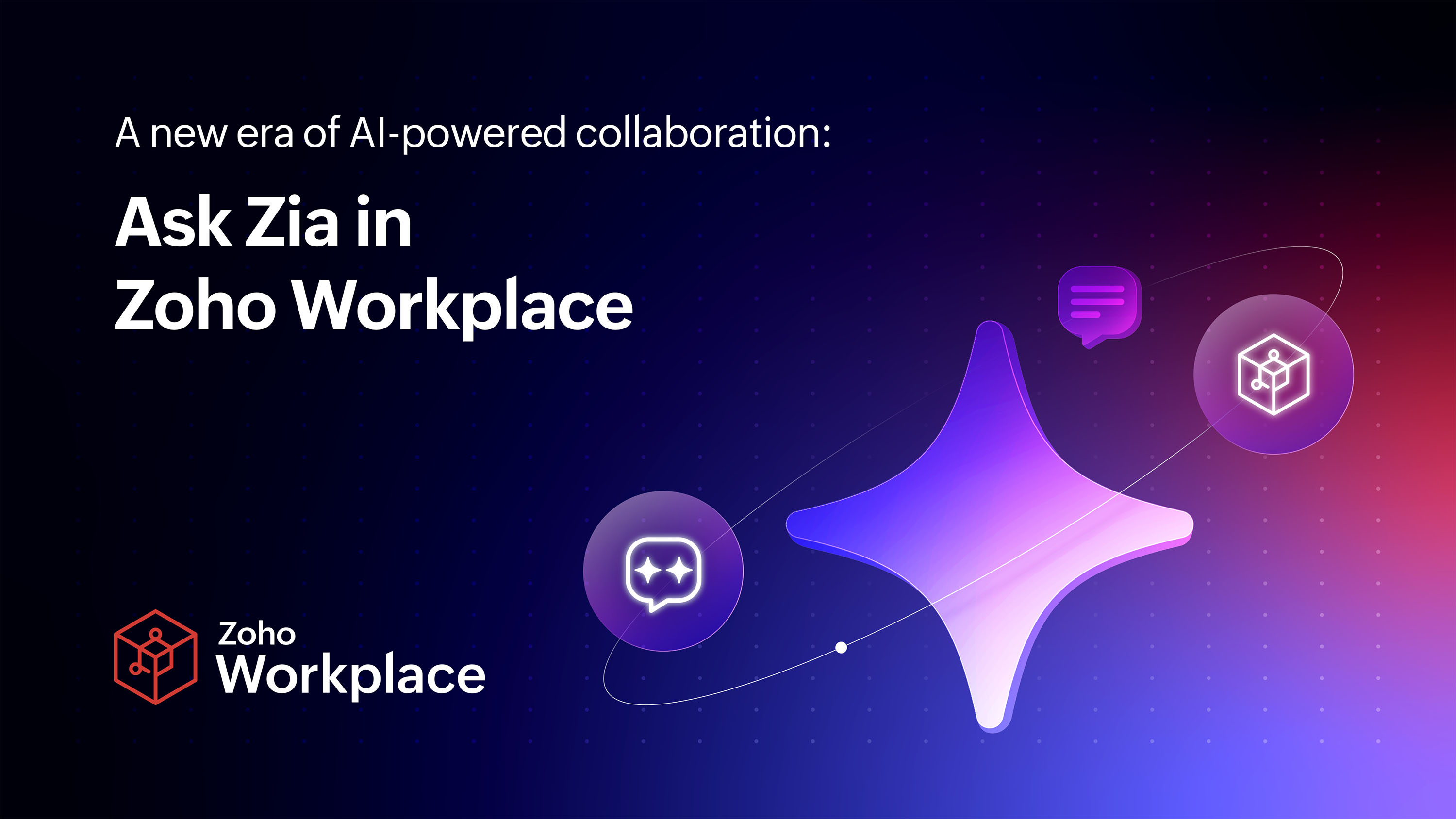 A new era of AI-powered collaboration: Ask Zia in Zoho Workplace   