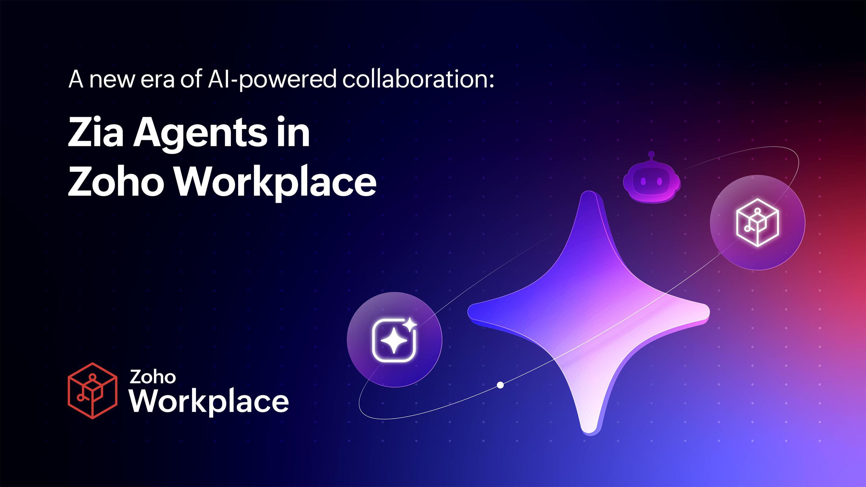 A new era of AI-powered collaboration: Zia Agents in Zoho Workplace    