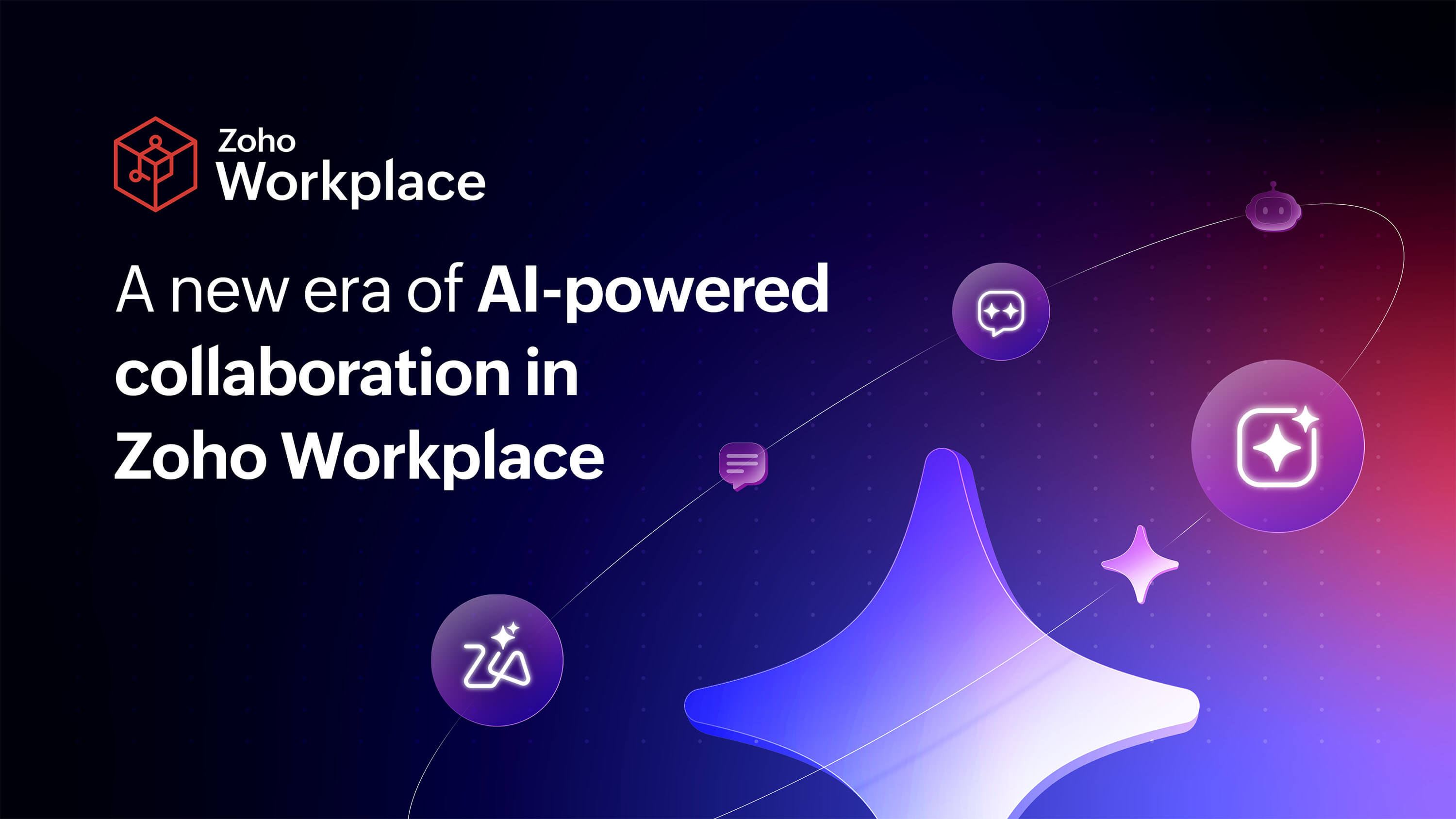 A new era of AI-powered collaboration in Zoho Workplace: The intelligence that works with you