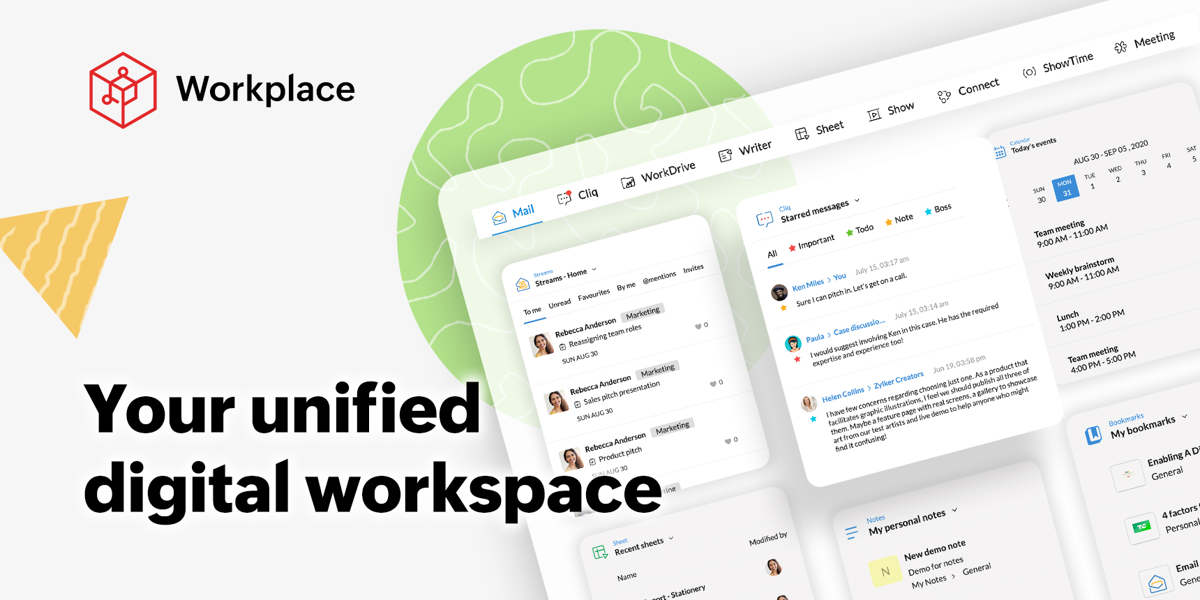 Presenting the new and improved Zoho Workplace—your unified digital workspace