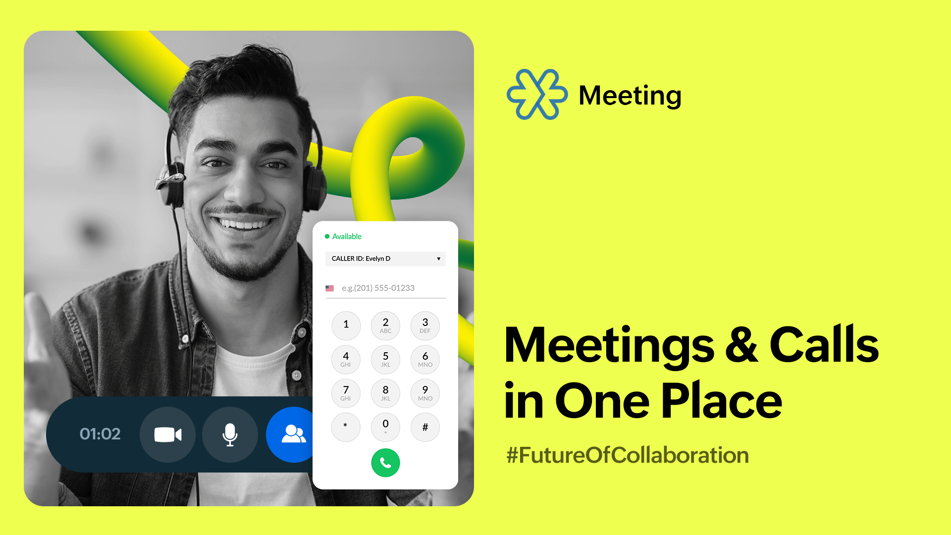 Introducing business phone calls in Zoho Meeting