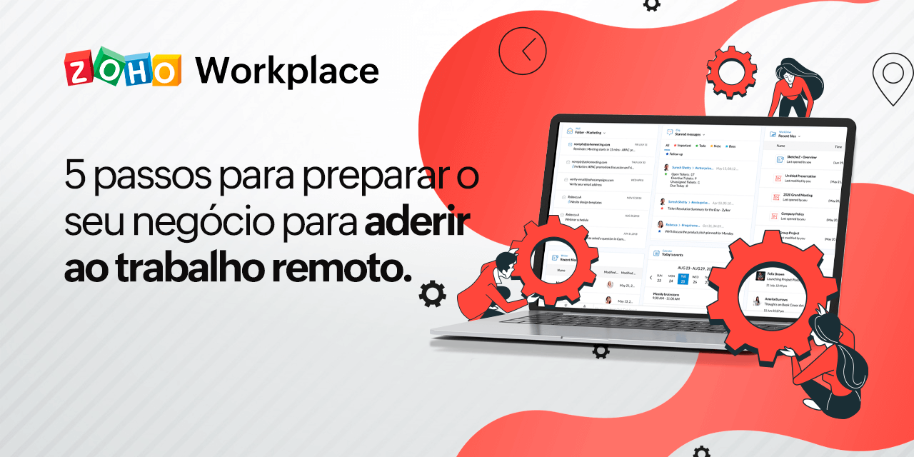 5 passos para preparar o seu negócio para aderir ao trabalho remoto