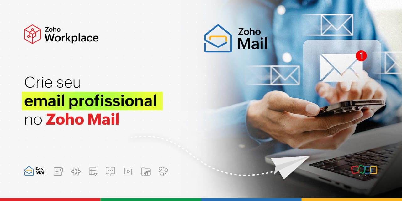 Crie seu email profissional no Zoho Mail