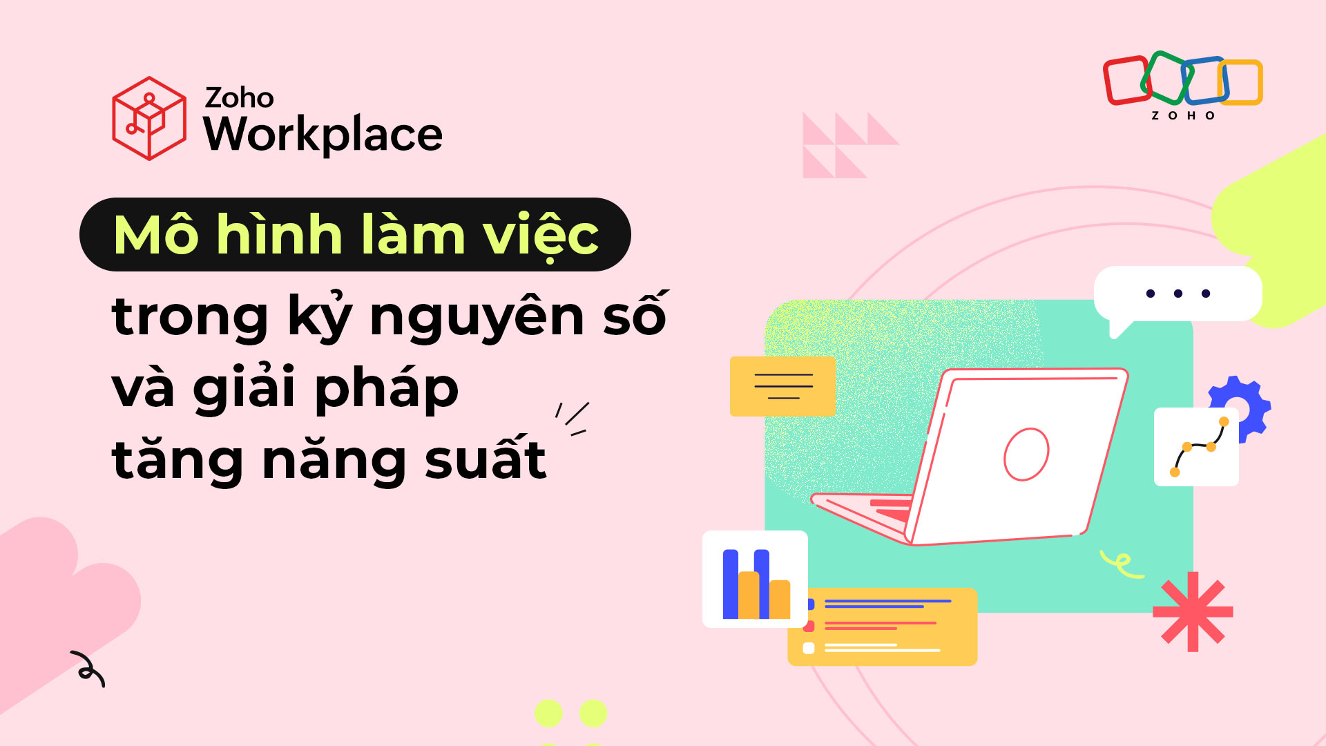 Mô hình làm việc trong kỷ nguyên số và giải pháp tăng năng suất