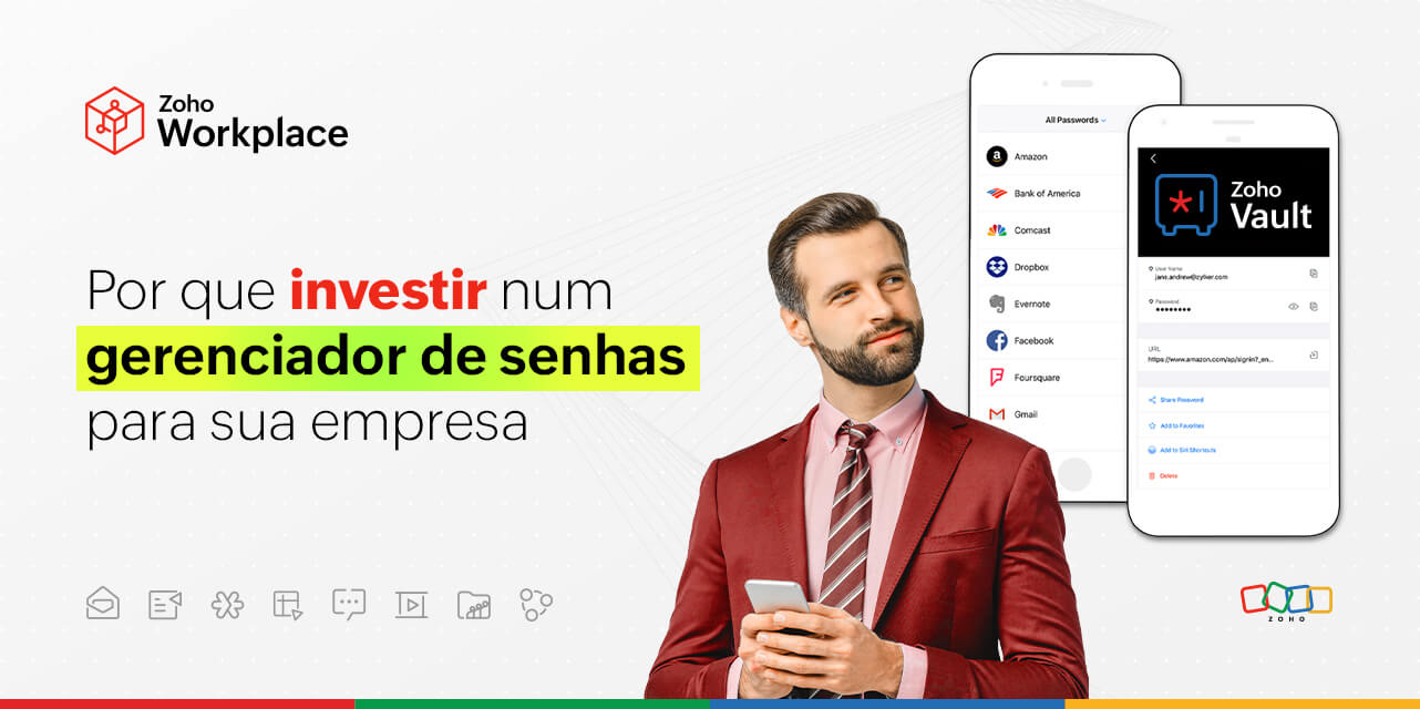 Por que investir num gerenciador de senhas para sua empresa