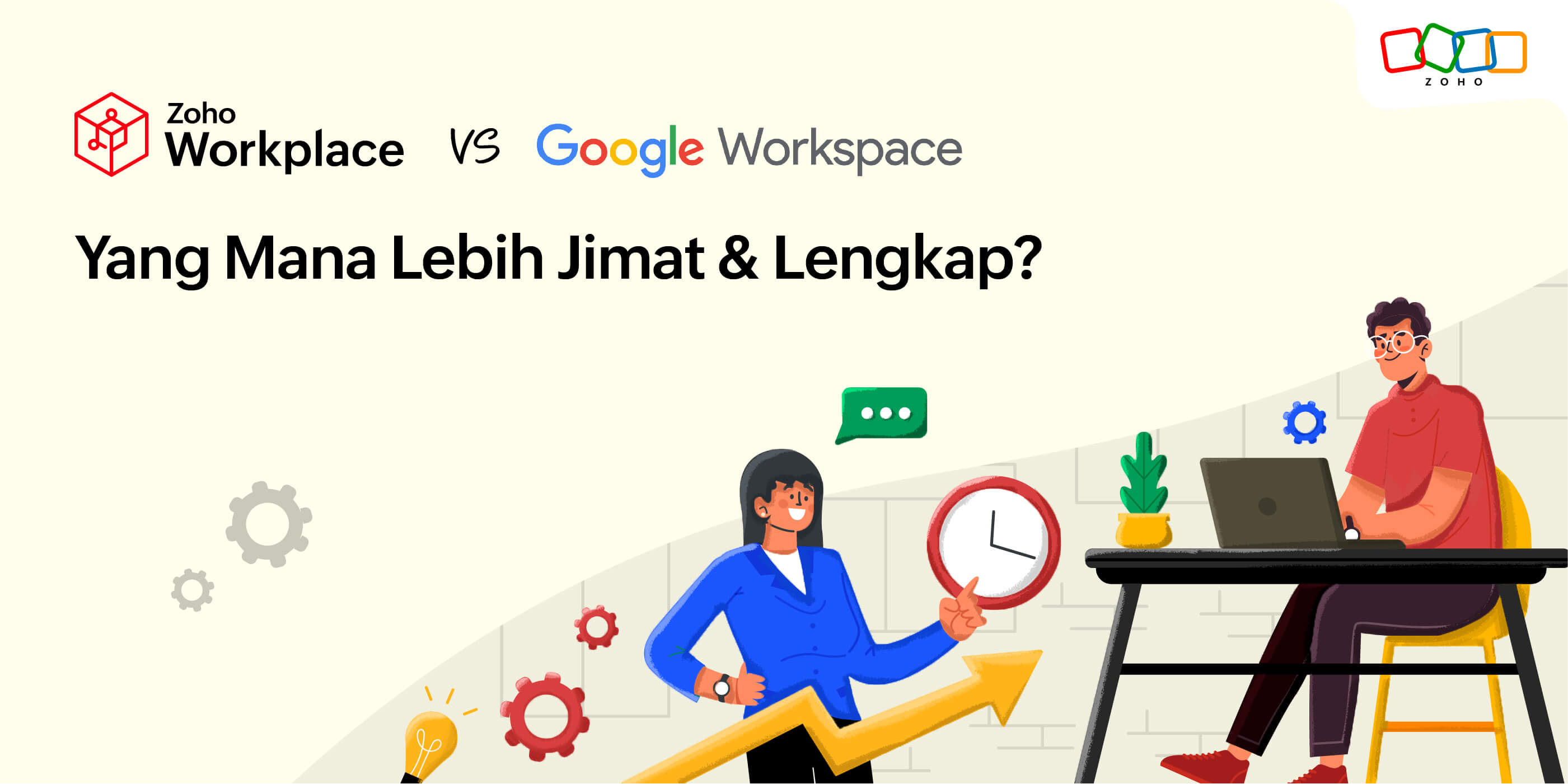 Kenapa Zoho Workplace Lebih Jimat & Lengkap berbanding Google Workspace?