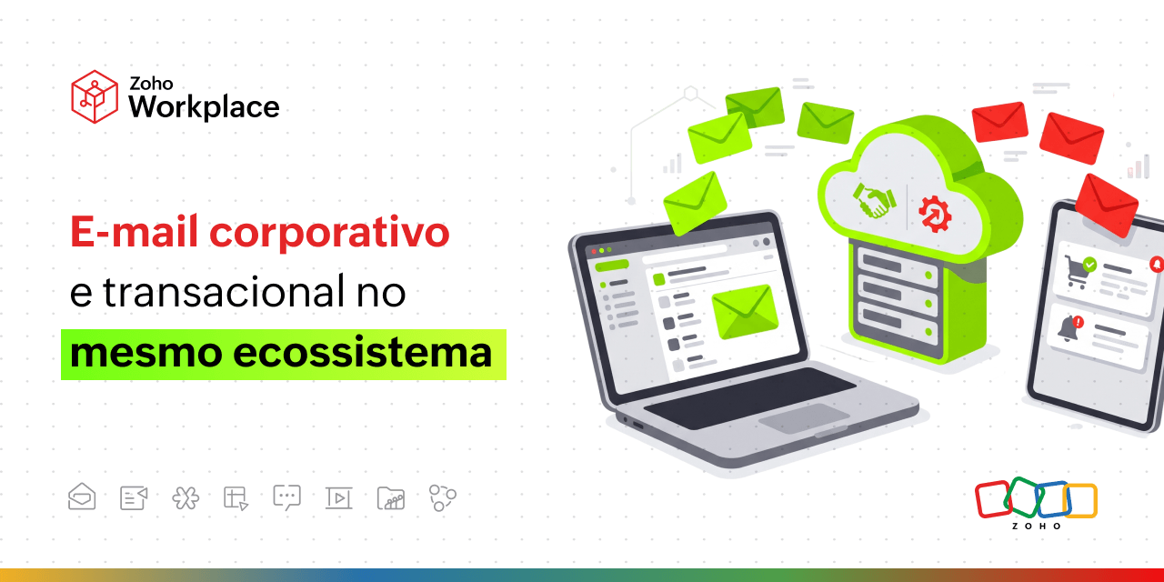 E-mail corporativo e transacional no mesmo ecossistema