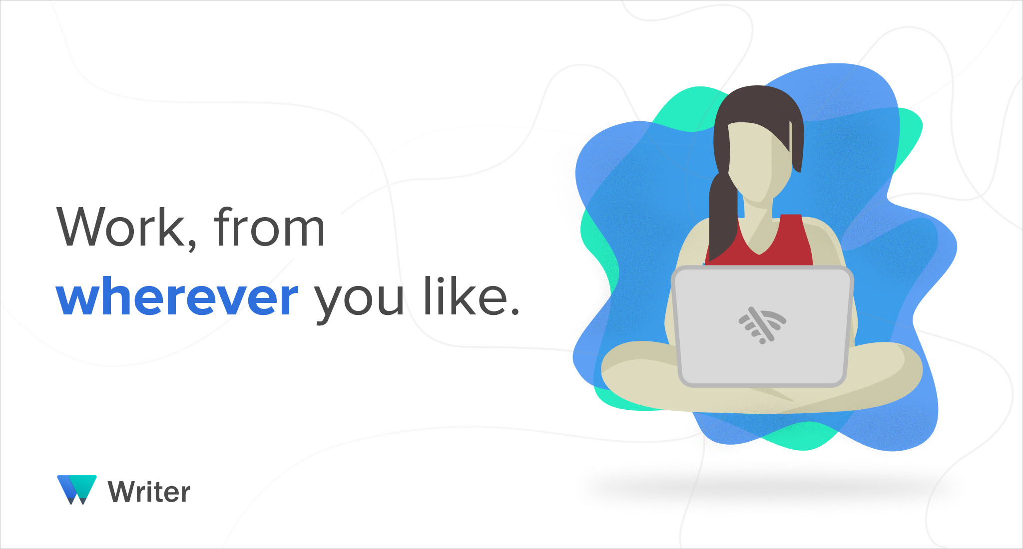 Work uninterrupted, from wherever you like. Introducing Writer Offline.