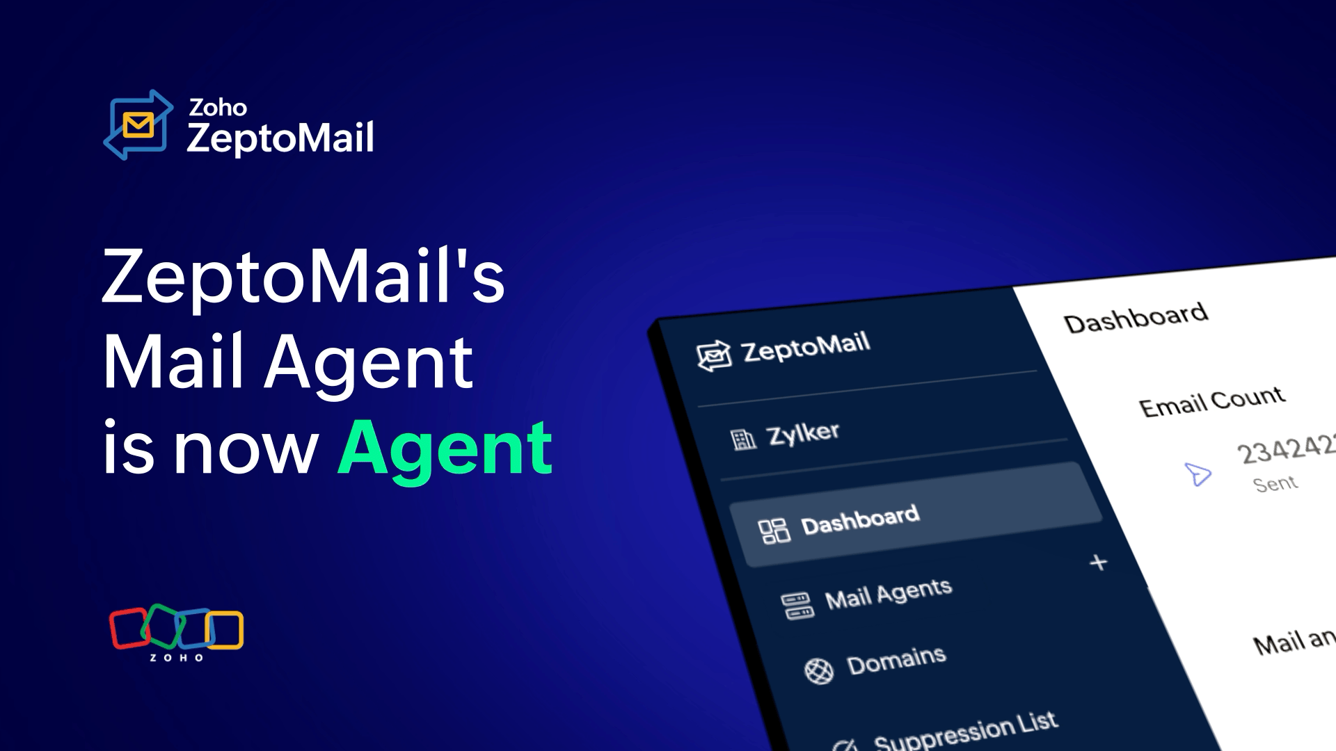 ZeptoMail's Mail Agent is now Agents!