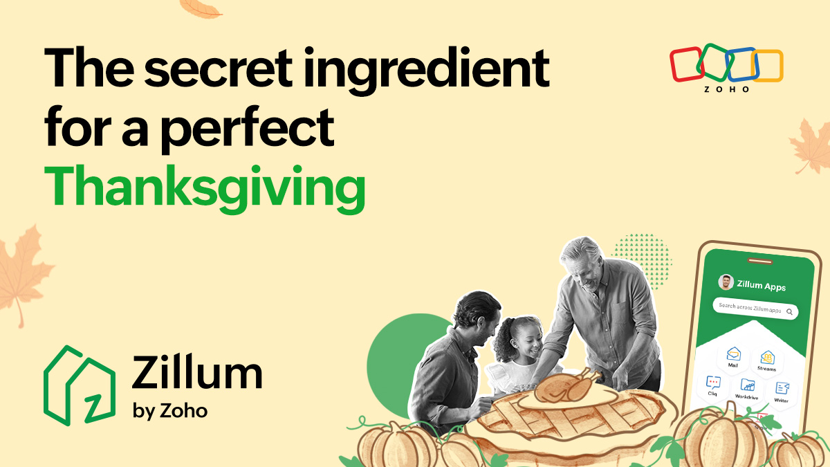  Zillum: The secret ingredient for a perfect Thanksgiving  