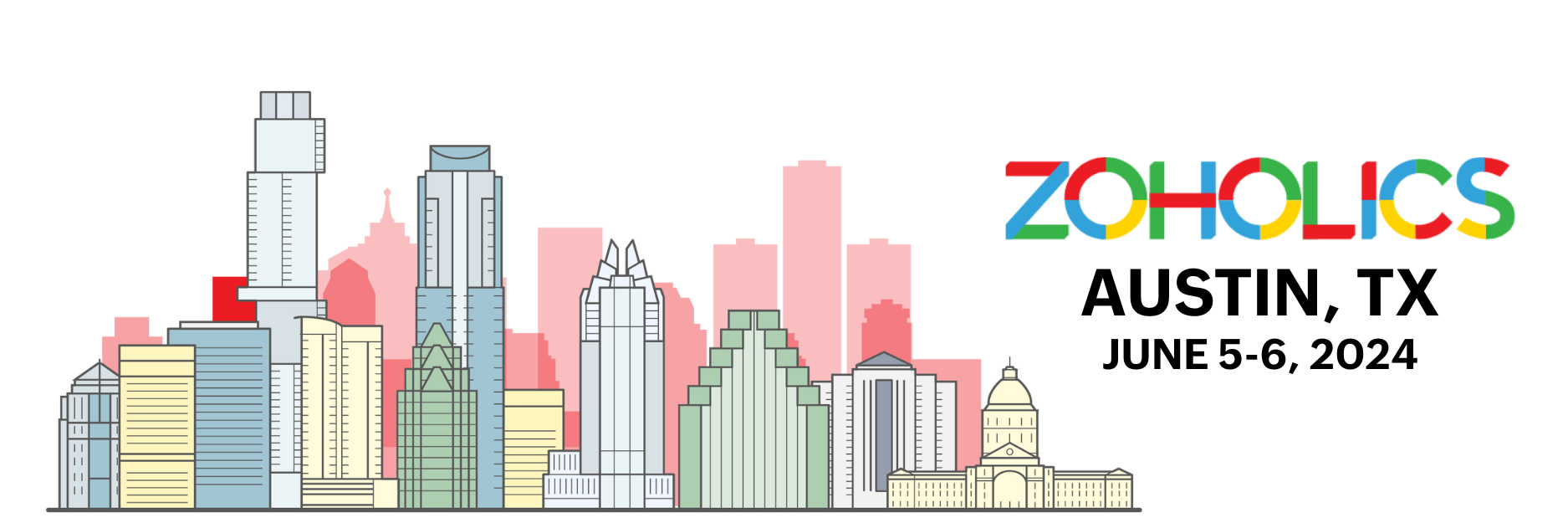 Announcing Zoholics US 2024 in Austin, Texas Zoho Blog